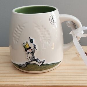 Rae Dunn Double-sided King of All Wild Things Ceramic Mug NWT